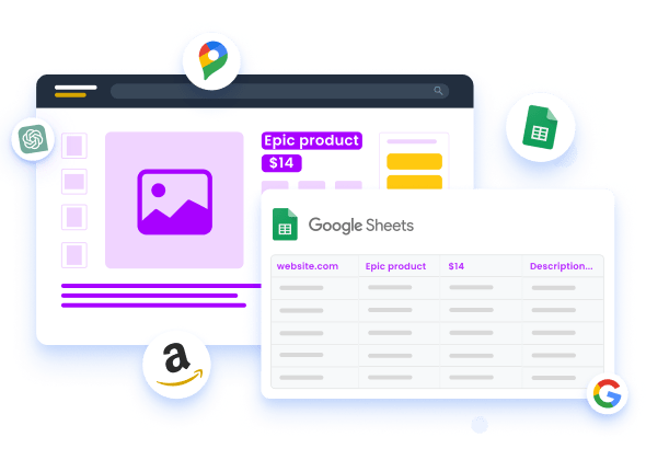 Web scraping + work automation